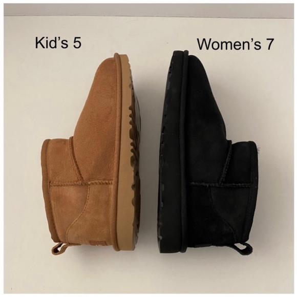UGG Classic Ultra Mini Boots Chestnut Kid’s 6 (Will Fit a Women’s 8) - Picture 12 of 15